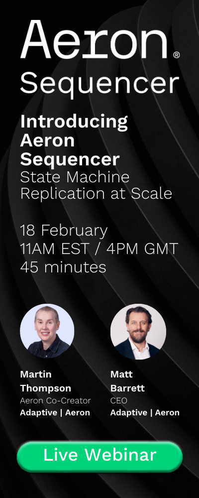 Aeron Sequencer - LIVE Sidebar