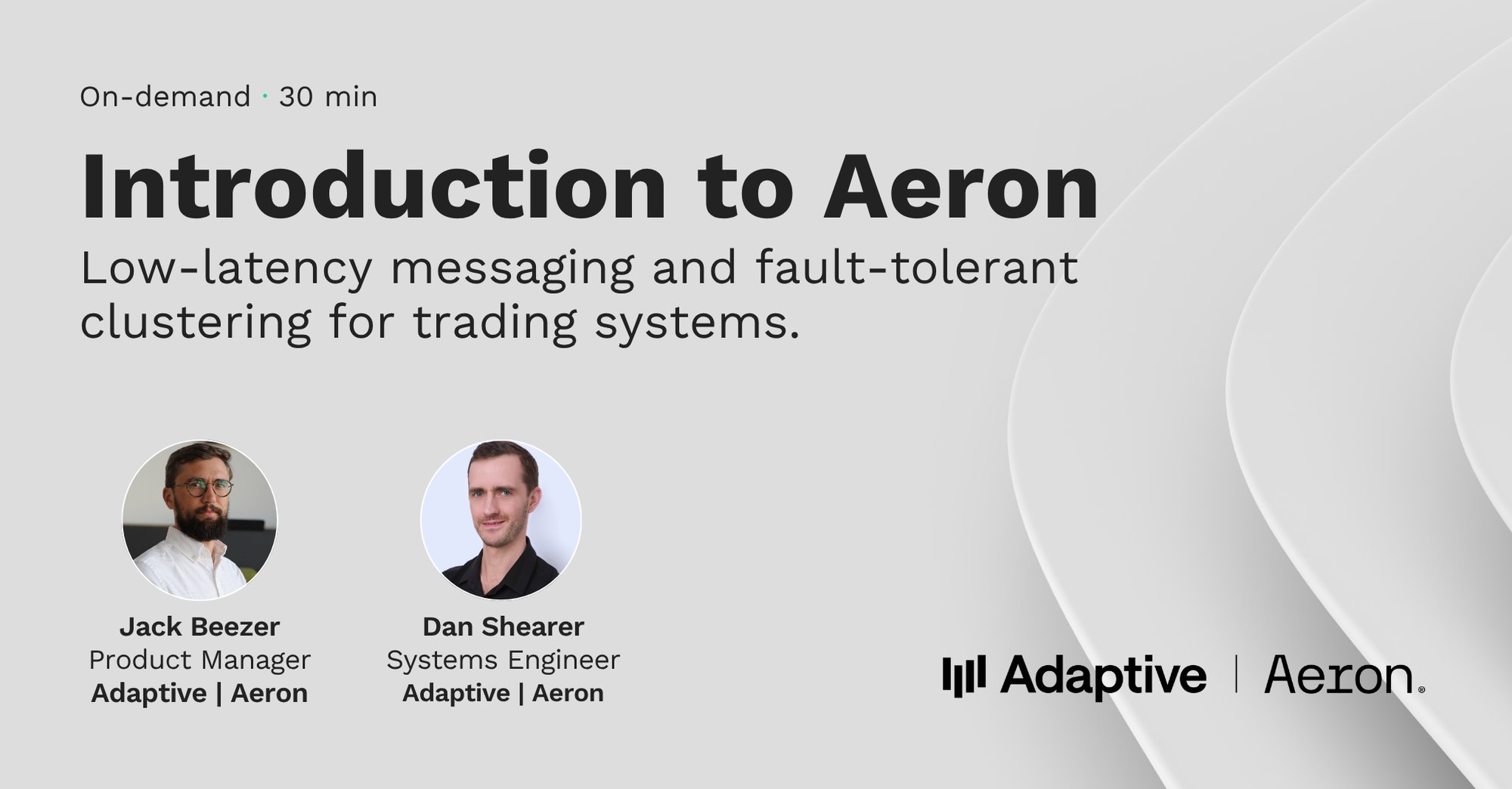 Intro to Aeron - OnDemand - 2026