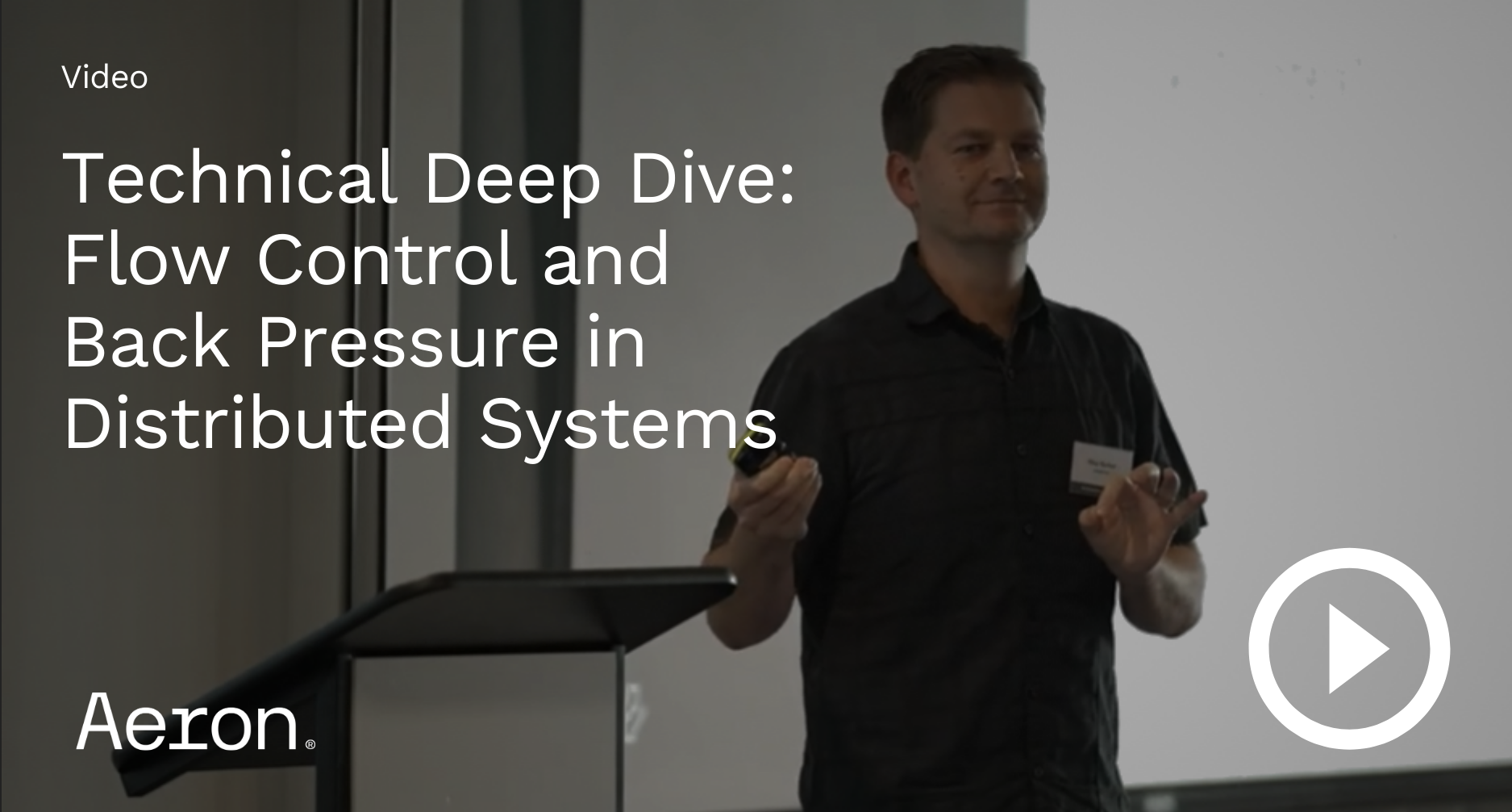 Mike Barker - Technical Deep Dive Flow Control and Back Pressure